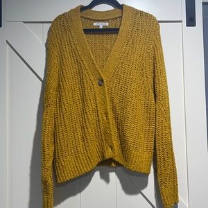 Mustard Yellow Cardigan